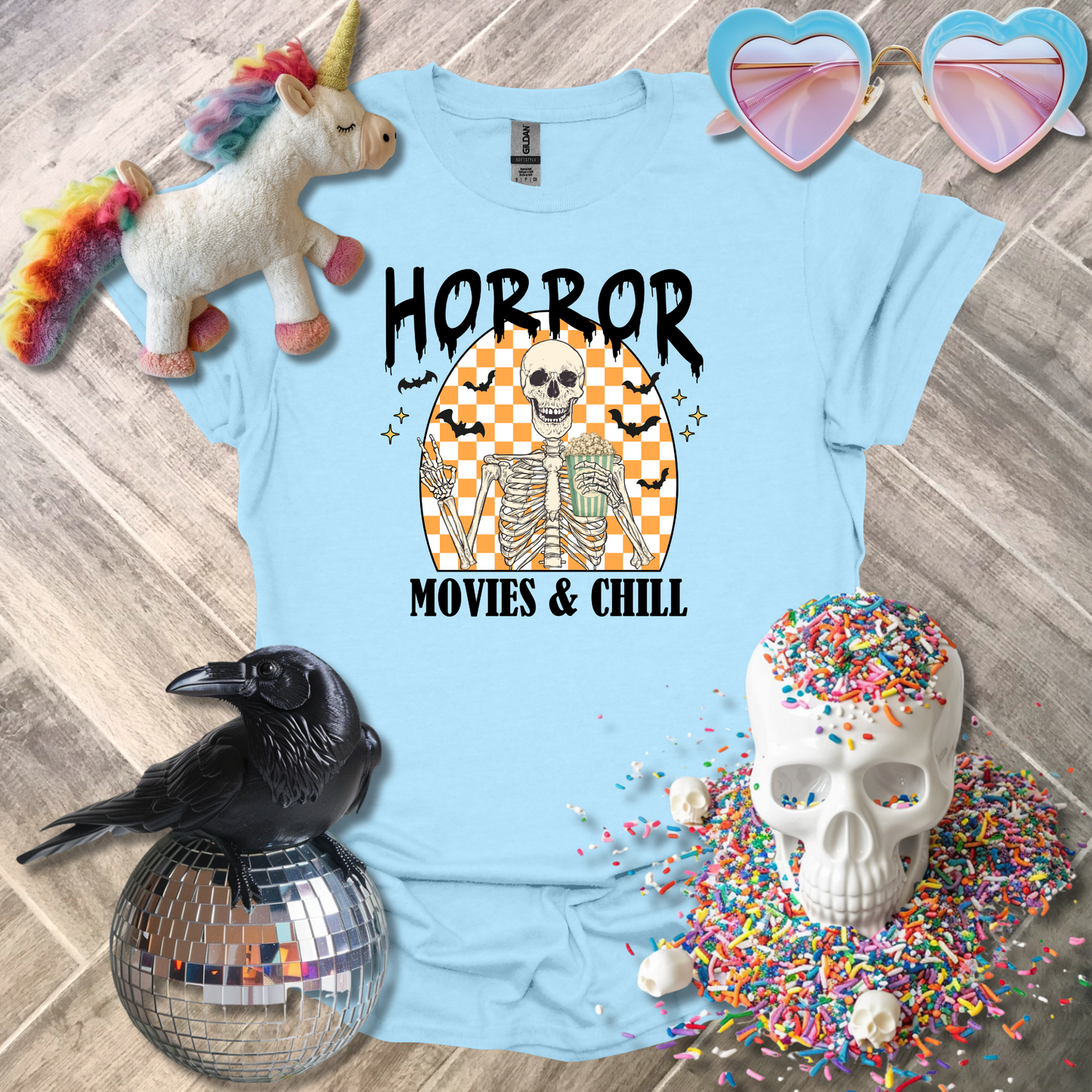 Horror Movies and Chill T-Shirt