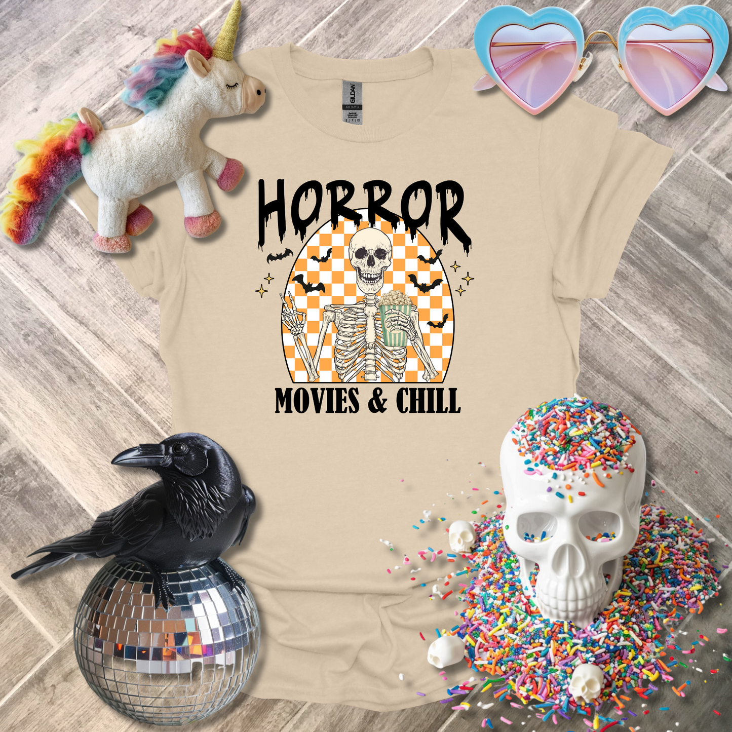 Horror Movies and Chill T-Shirt