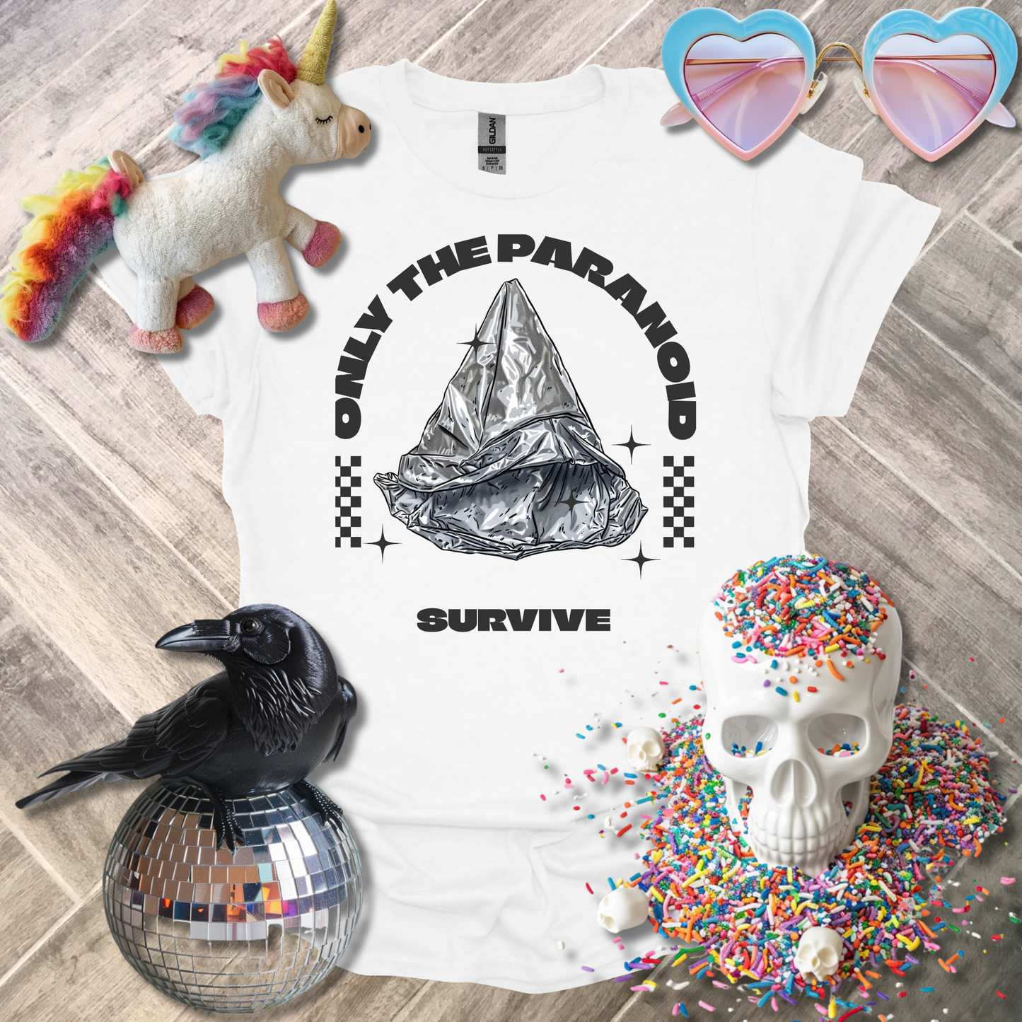 Only the Paranoid Survive T-Shirt