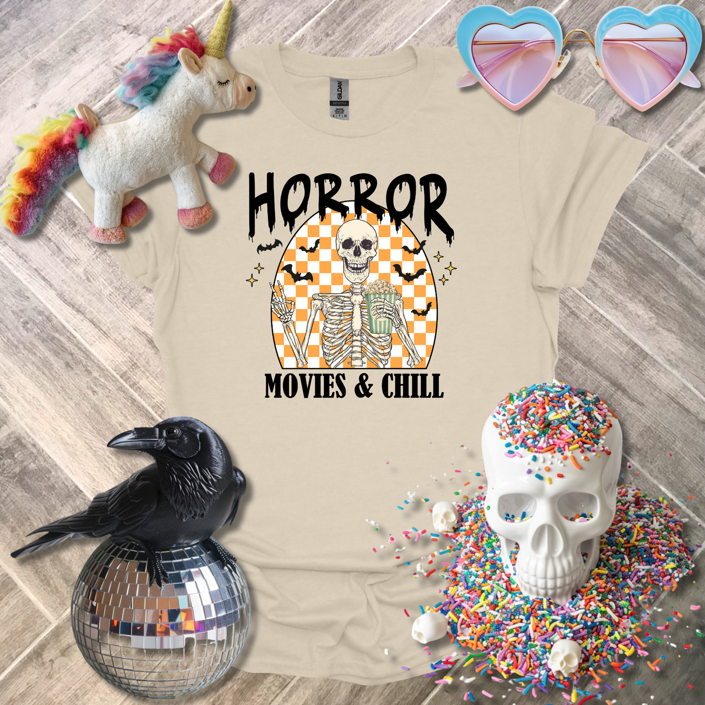 Horror Movies and Chill T-Shirt