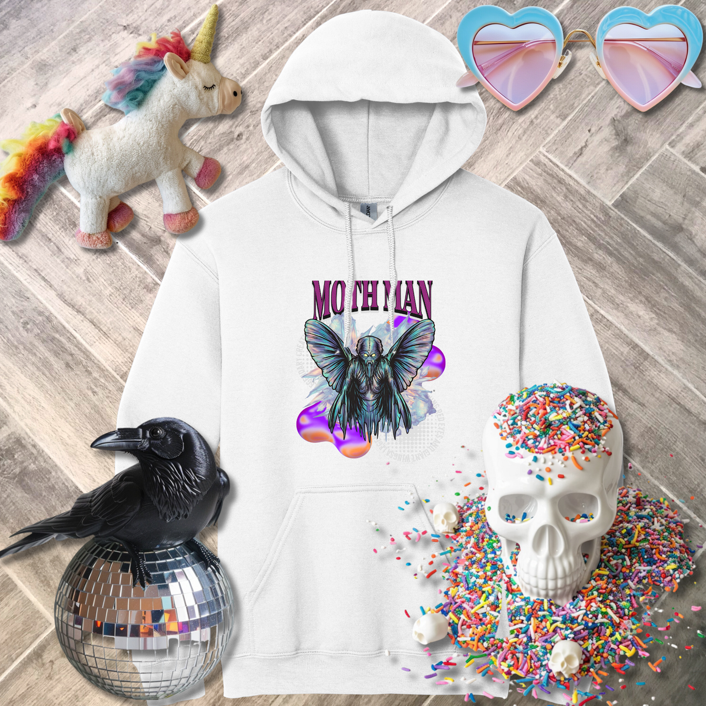 Moth Man Hoodie