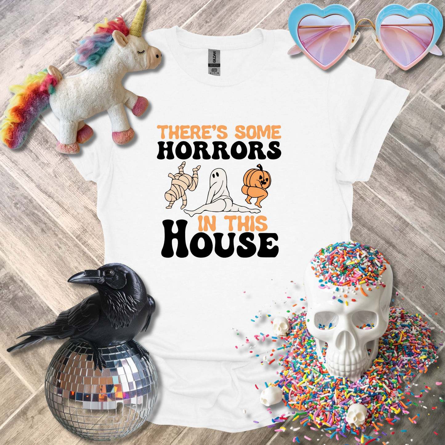 Theres Some Horrors in this House T-Shirt