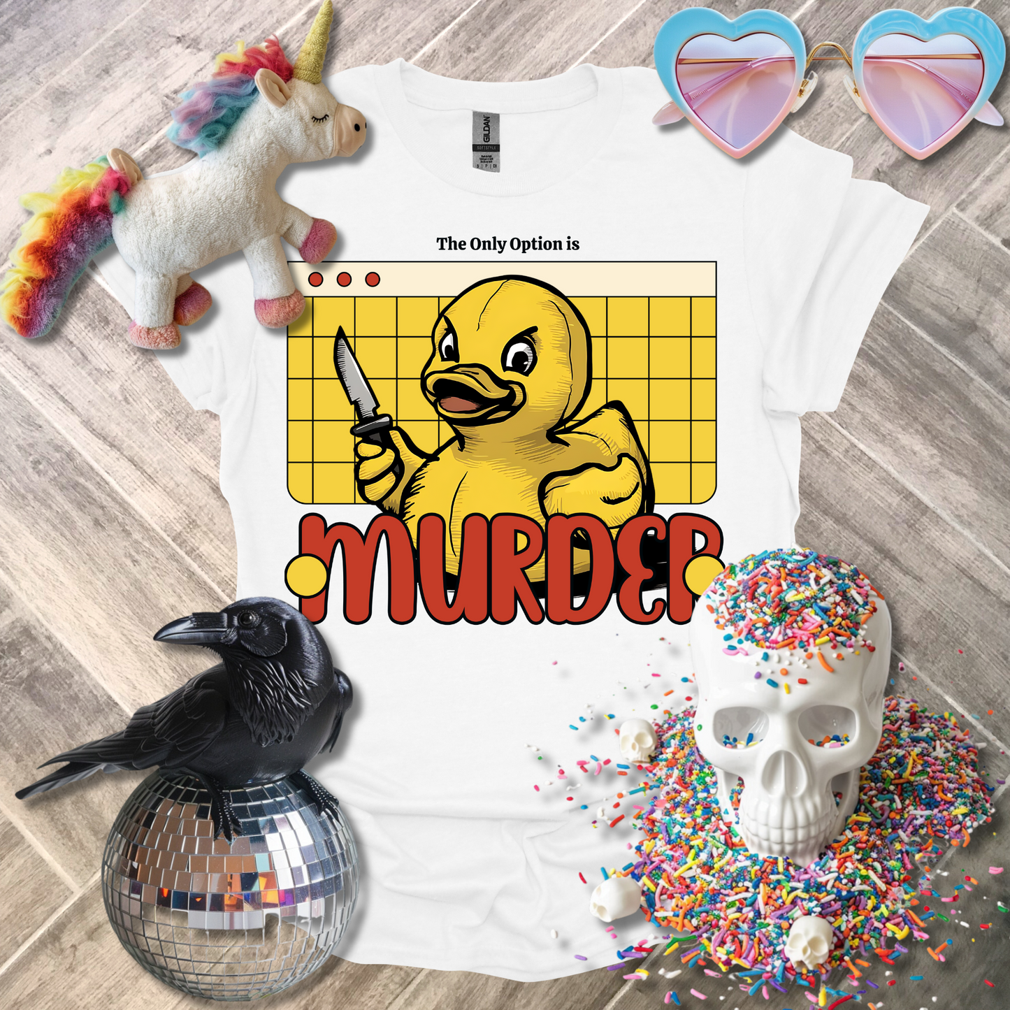 The Only Option is Murder T-Shirt