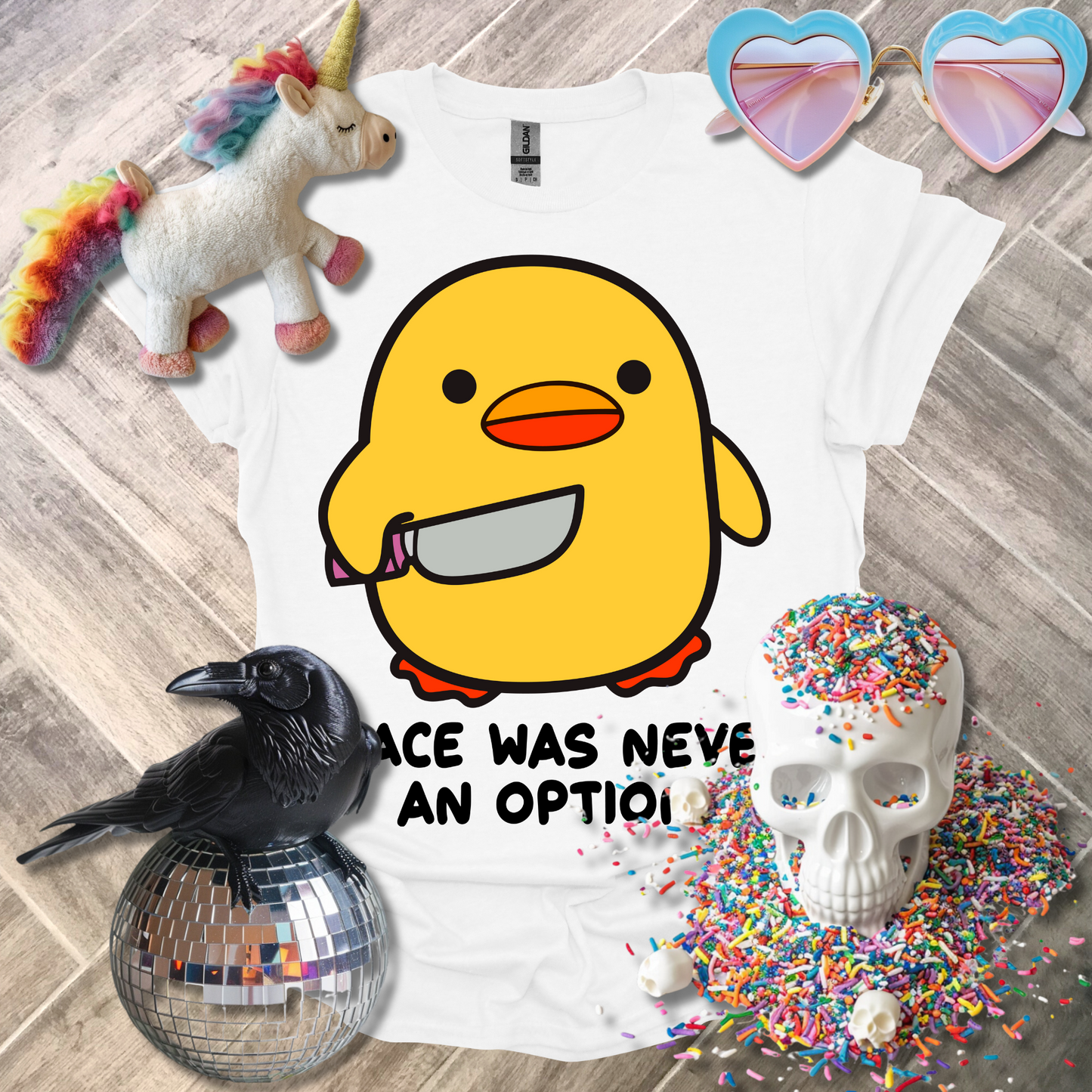 Peace was Never an Option T-Shirt