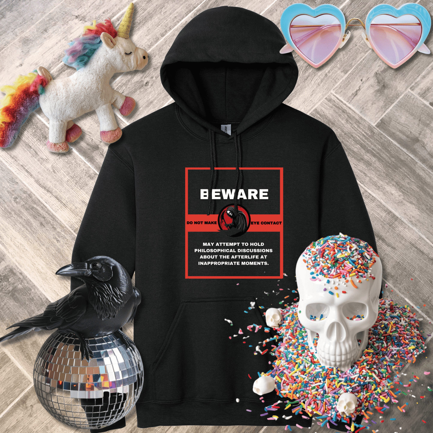 Sadist Ink Hoodie Black / S Beware Hoodie