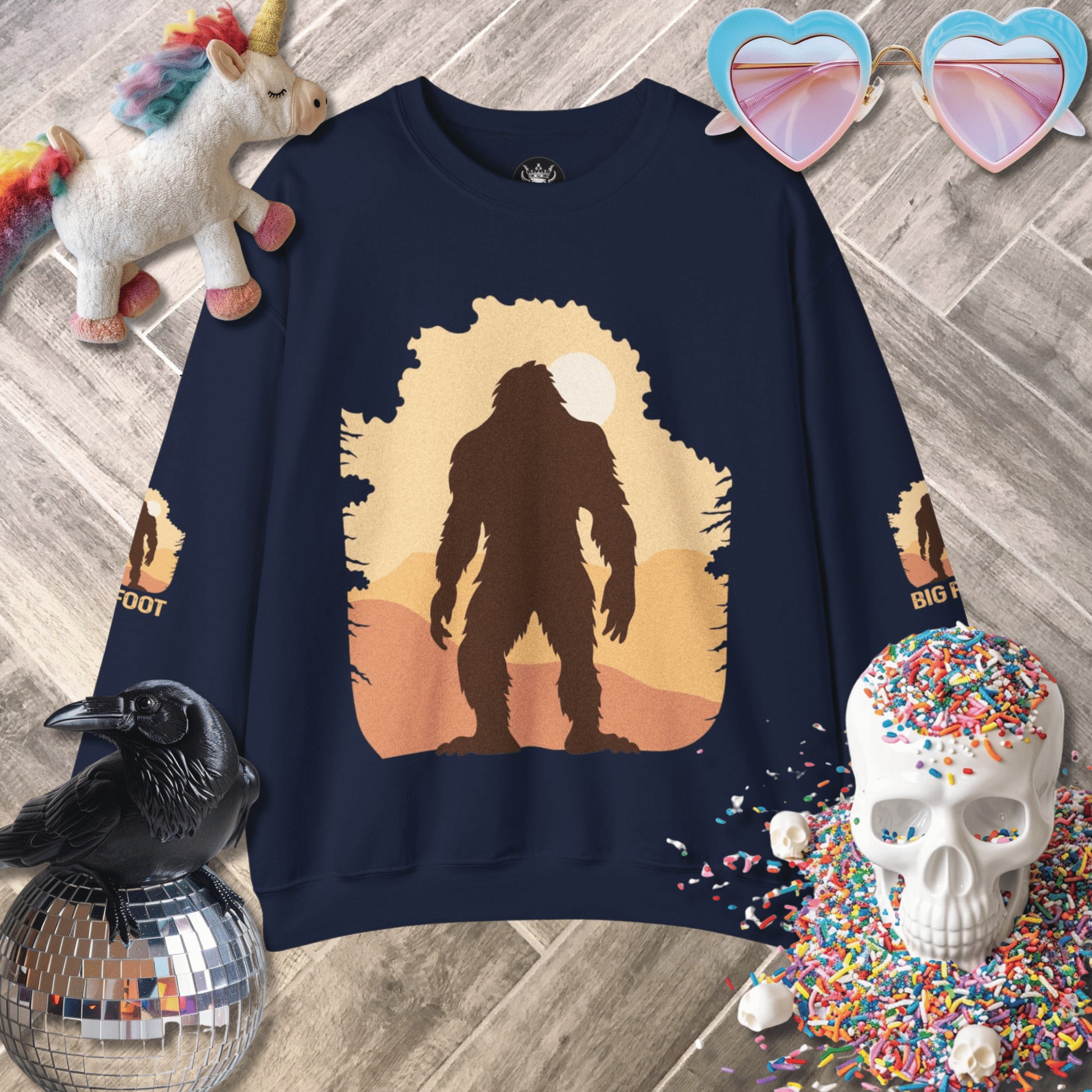 Sadist Ink Sweatshirt Big Foot Sweatshirt