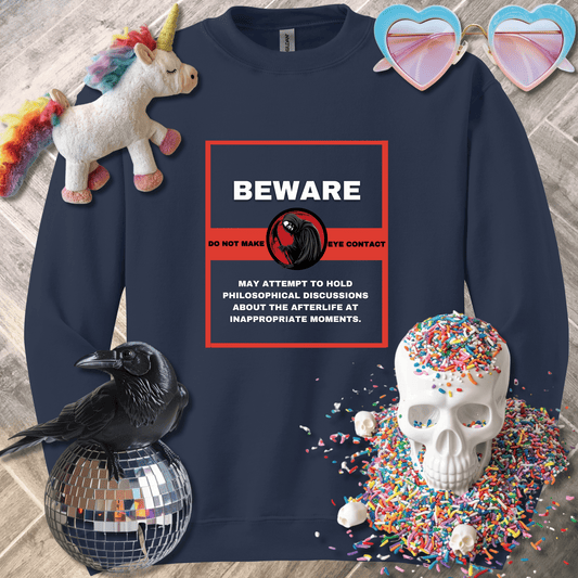 Sadist Ink Sweatshirt S / Navy Beware Sweatshirt