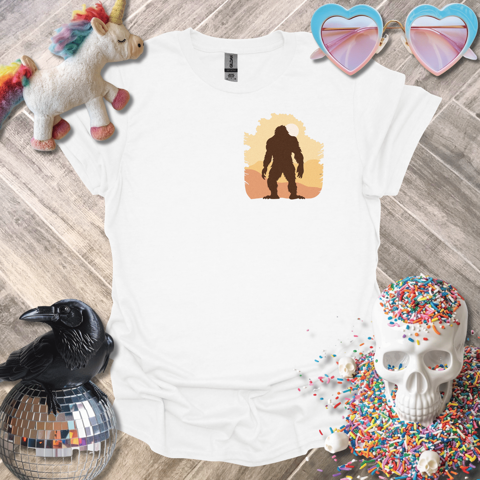 Sadist Ink T-Shirt Big Foot Front and Back T-Shirt