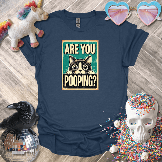 Sadist Ink T-Shirt Heather Navy / S Are You Pooping T-Shirt