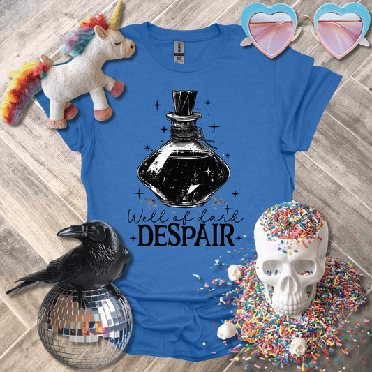 Sadist Ink T-Shirt Heather Royal / S Well of Dark Despair T-Shirt